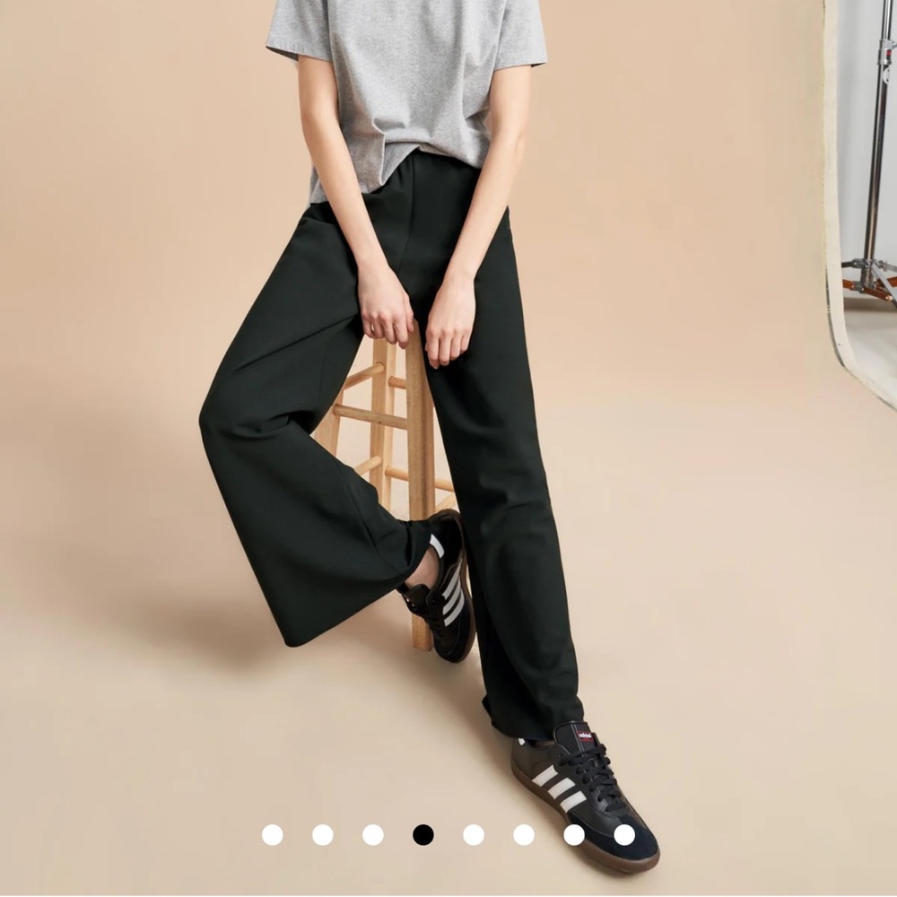 La Ligne Black Wide-Leg Pants
